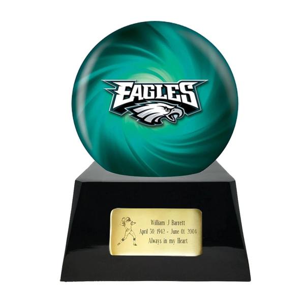 Philadelphia Eagles Football Cremation Urn