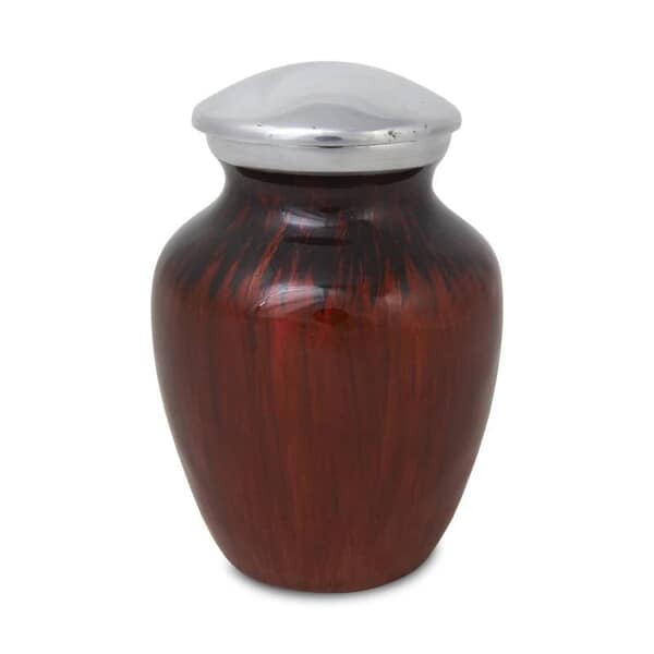 Phoenix Red Small Cremation Urn