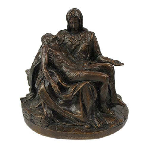 Pieta Bronze Keepsake Cremation Urn