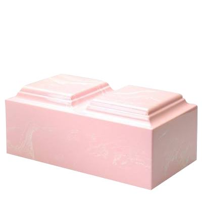 Pink Marble Companion Urn
