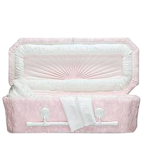 Pink Deluxe Small Child Casket