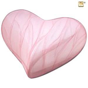 Pink Heart Child Keepsake Urn