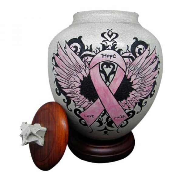 Pink Hope Cremation Urn