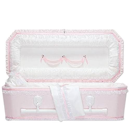 Pink Love Large Child Casket