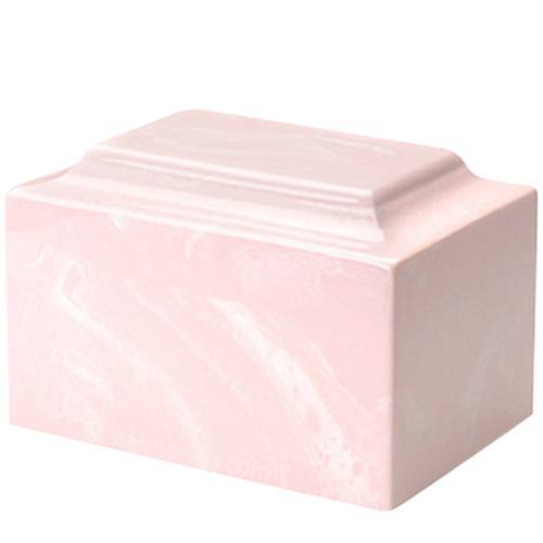 Pink Marble Oversized Urn