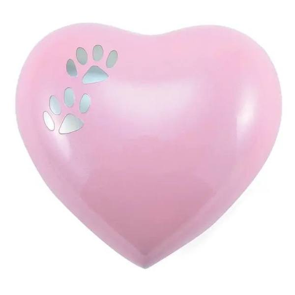 Princess Pink Heart Keepsake Urn