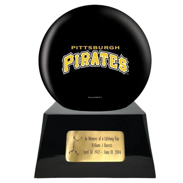 Pittsburgh Pirates Baseball Sphere Cremation Urn