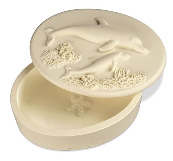 Playing Dolphins Box Keepsake