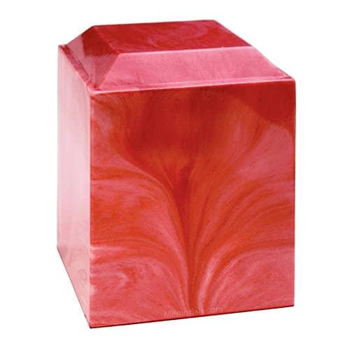 Poinsettia Red Cultured Cremation Urn Poinsettia Red Cultured Cremation Urn