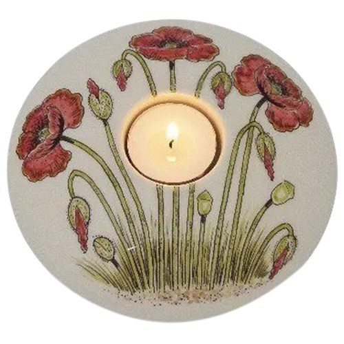 Poppies Ceramic Bowl Urns