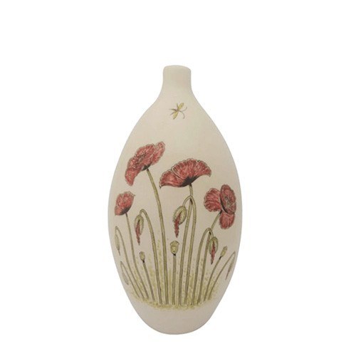 Poppies Medium Cremation Urn