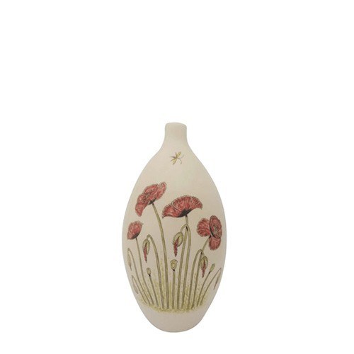 Poppies Small Cremation Urn