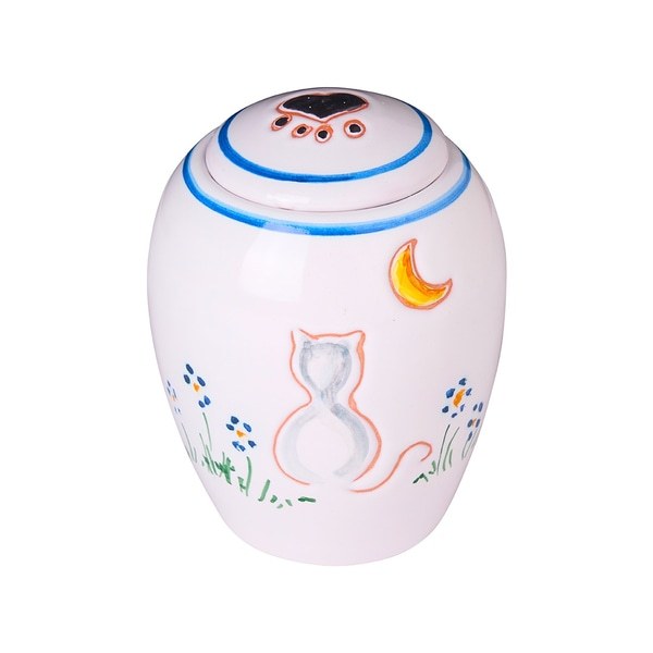 Precious Moon Small Ceramic Cremation Pet Urn