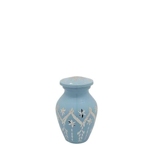Prestige Sky Blue Memorial Keepsake Urn