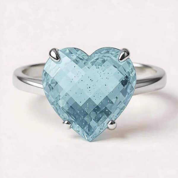 Prince Heart Cremation Diamond Ring