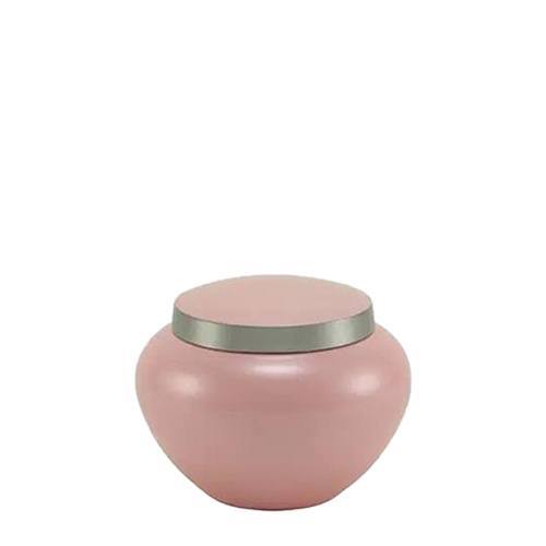 Princess Pink Petite Metal Pet Urn