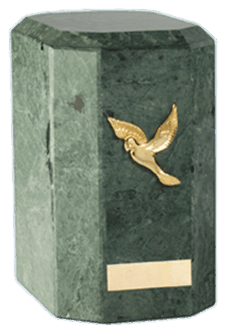 Kaiser Green Cremation Urn