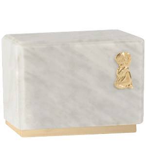 Pienza Bianco Carrara Small Children Urn