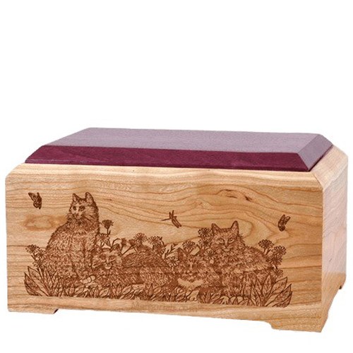 Cat Lovers Cremation Urn