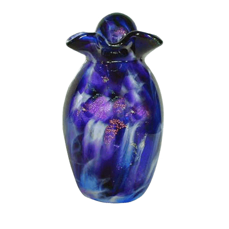 Purple Baby Cremation Urn