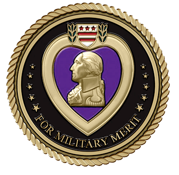 Purple Heart Medium Medallion