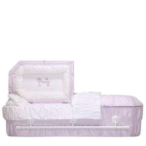 Purple Princess Medium Child Casket