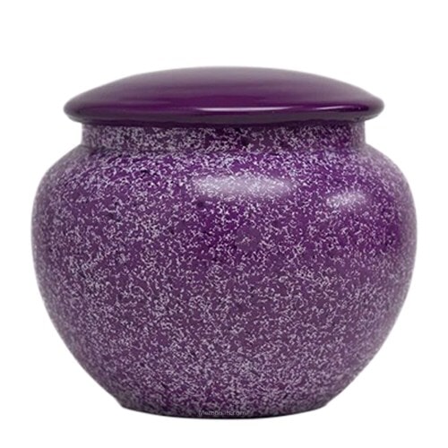 Purple Sky Medium Memorial Pet Urn