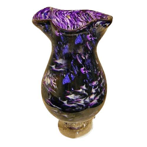 Purplelicious Glass Cremation Urns