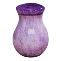 Pet Purple Large Glass Urn