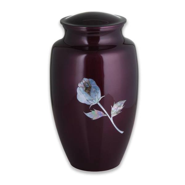 Rainbow Rose Cremation Urn