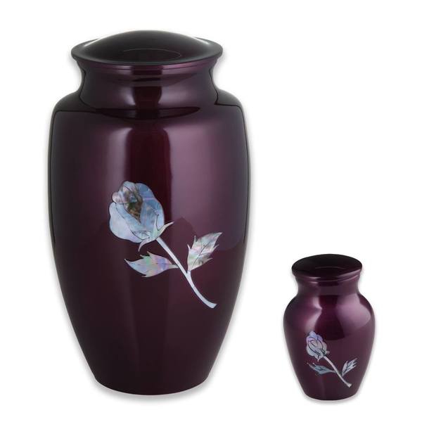 Rainbow Rose Cremation Urns