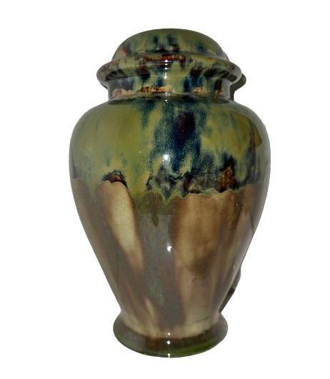 Rainforest Ceramic Urn