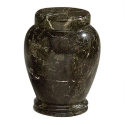 Rainforest Marble Cremation Urn