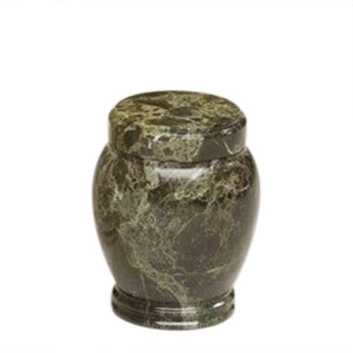 Rainforest Marble Small Cremation Urn