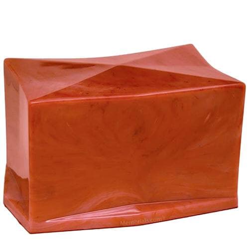 Red Cultured Cremation Urn Red Cultured Cremation Urn