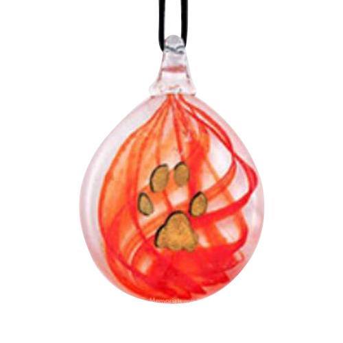 Red Paw Keepsake Ornament