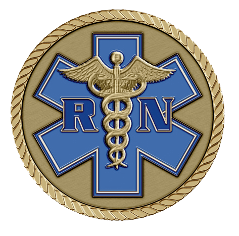 Registered Nurse Large Medallion