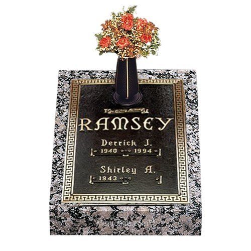 Resting Place Deep Bronze Headstone 16 x 24