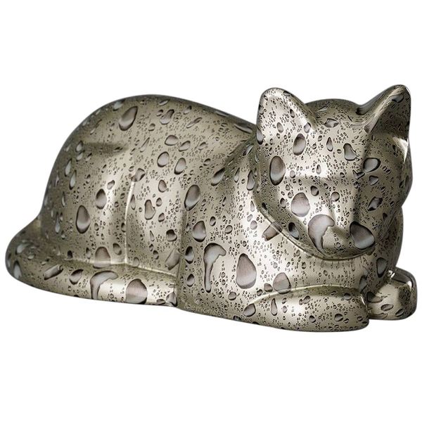 Resting Tears Ceramic Cat Urn