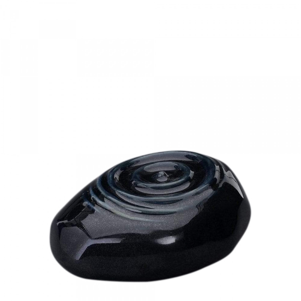 Ripple Black Keepsake Urn