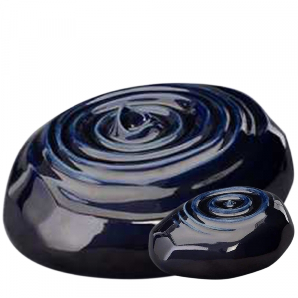 Ripple Cobalt Cremation Urns