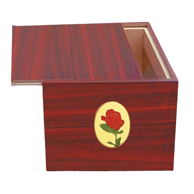 Danish Rose Cremation Urn