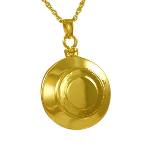 Round Locket Cremation Pendant II