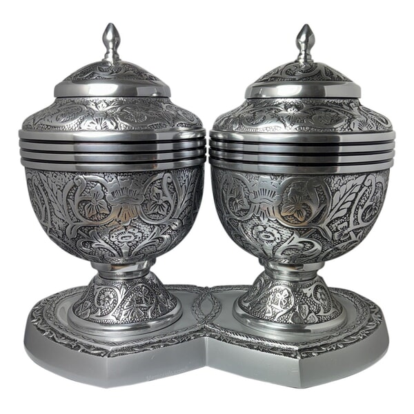 Royal Eternity Heart Companion Urns 