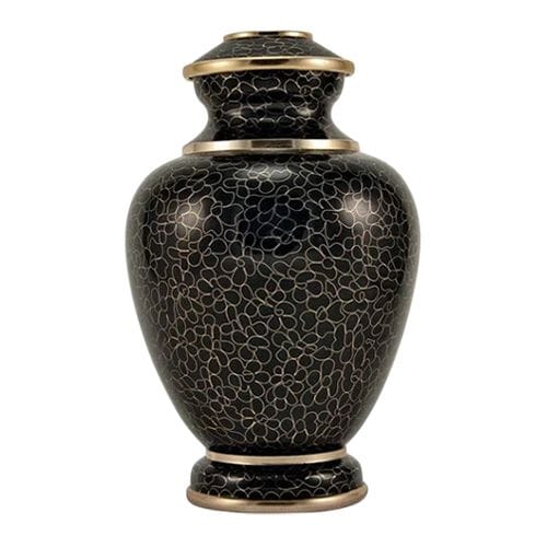 Royal Night Cloisonne Cremation Urn