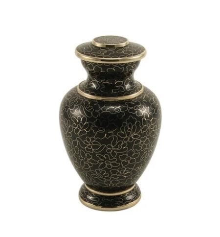 Royal Night Keepsake Cloisonne Cremation Urn