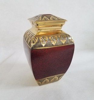 Royal Red Child Cremation Urn