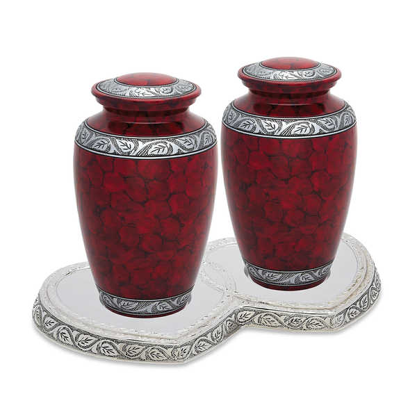 Royal Red Companion Urns