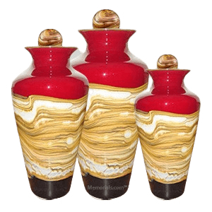 Celestial Ruby Cremation Urns