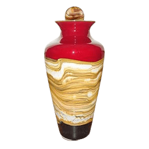 Celestial Ruby Large Art Urn